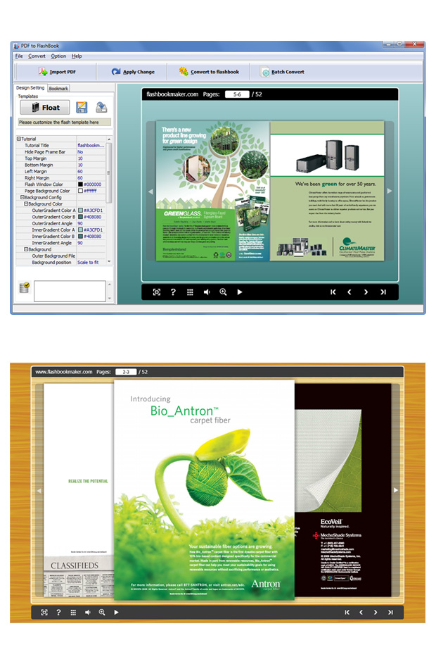 screenshots for A-PDF to FlashBook